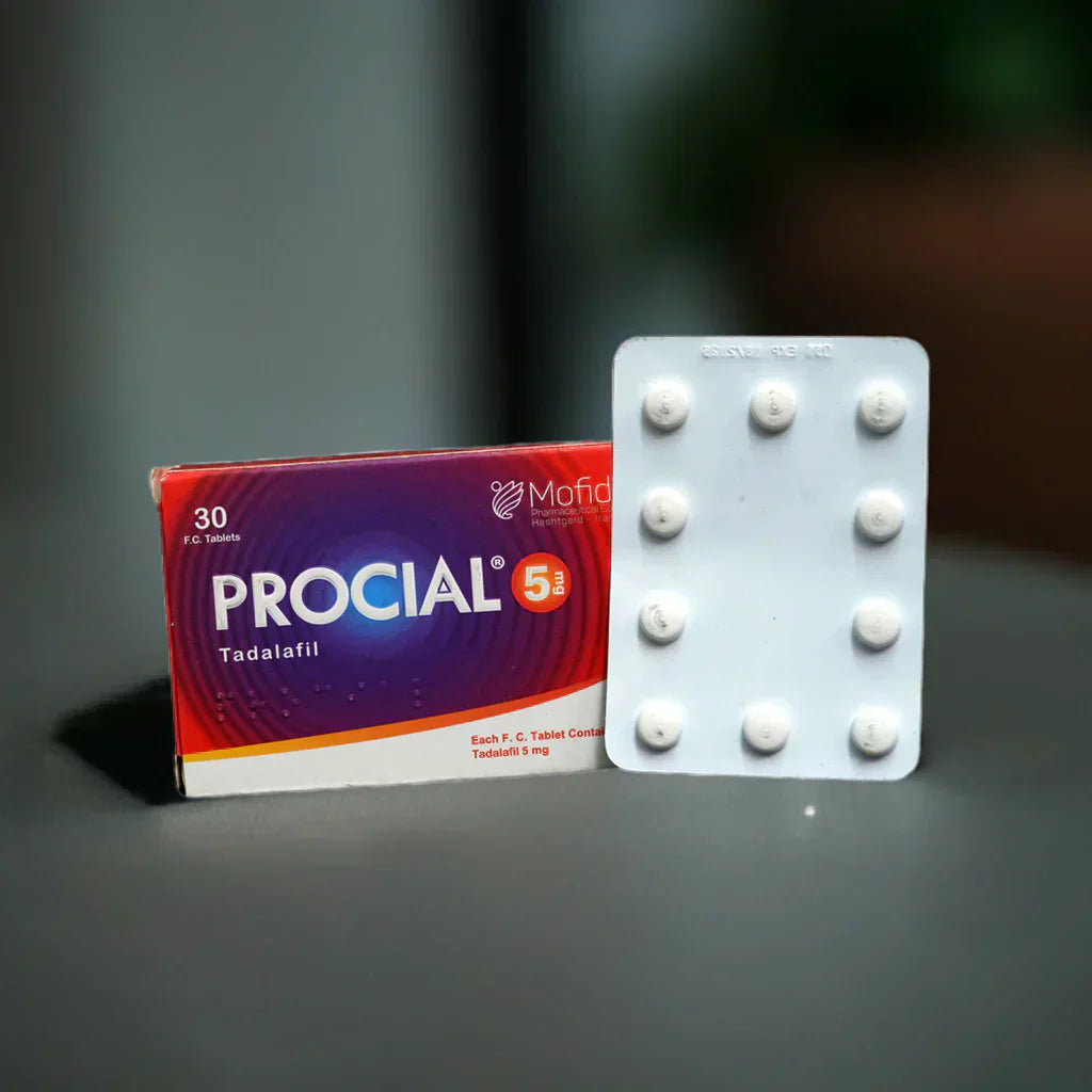 Procial 5mg Tadalafil Tablets ā Cialis 5mg Alternative